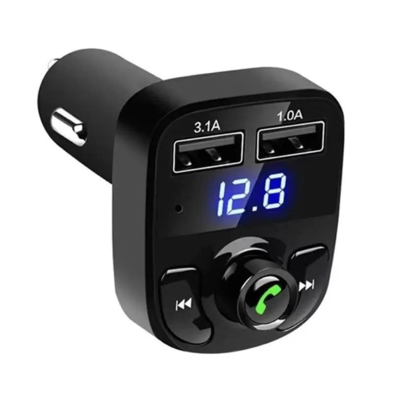 Bluetooth Carro Sem Fio Transmissor Fm Mp3  Kit Mãos Livres