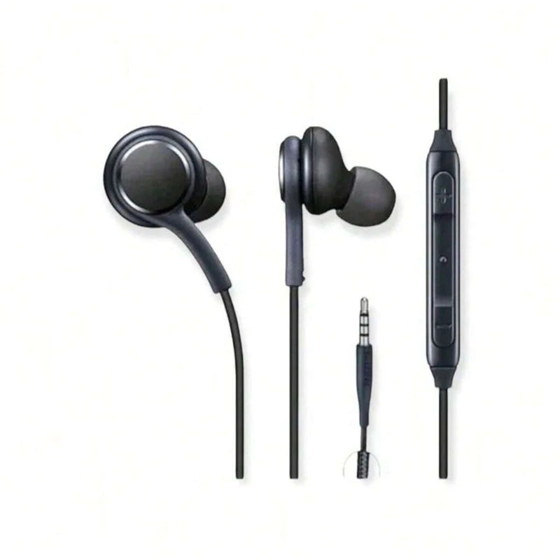 Fones de ouvido com fio fones de ouvido intra-auriculares estéreo fones de ouvido graves 3.5mm fones de ouvido com fio esporte