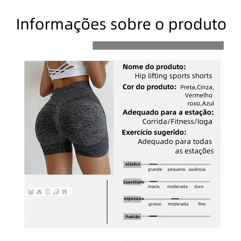 Short yoga! Short esportivo feminino para academia!